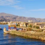 isole galleggianti degli Uros sul lago Titicaca