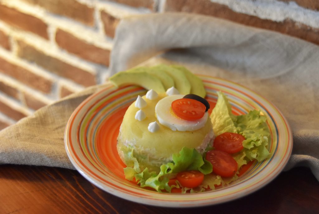 Causa rellena peruviana