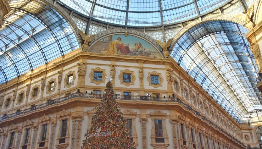 Galleria Vittorio Emanuele vestita a festa