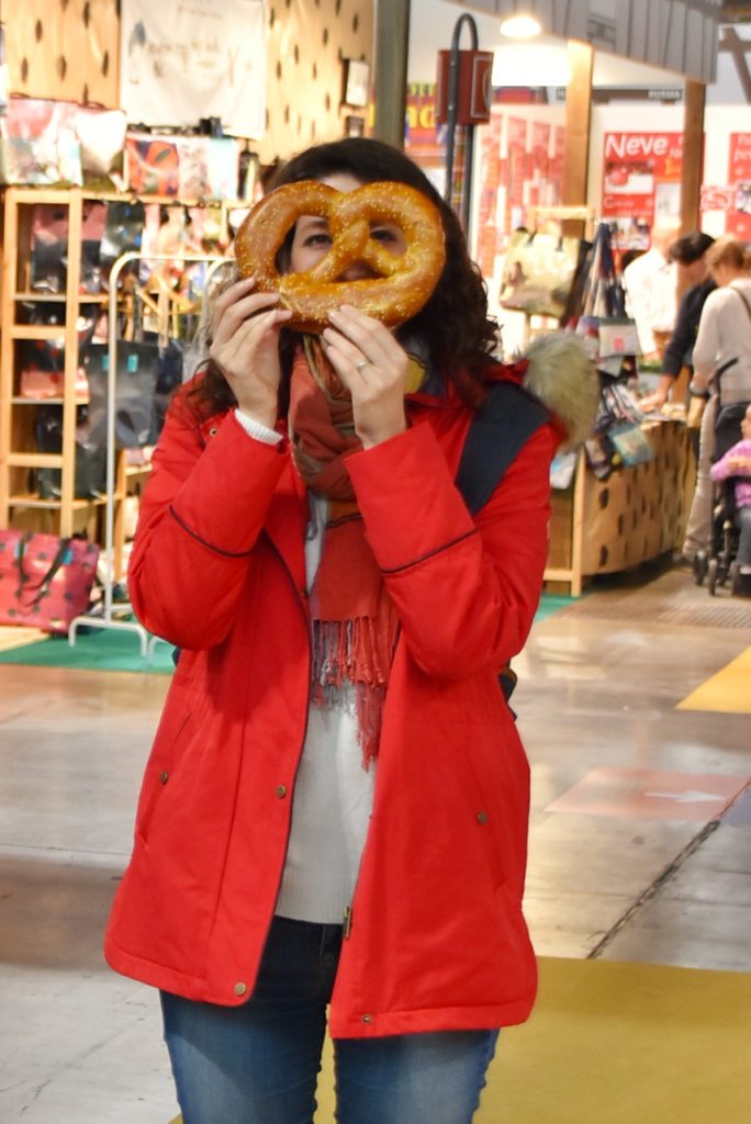 Bretzel alla fiera dell'artigianato