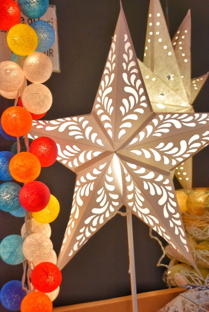 Luci alla fiera dell'artigianato