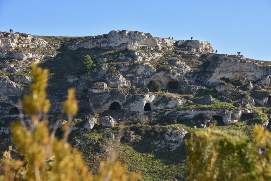 Grotte nel parco della Murgia materana
